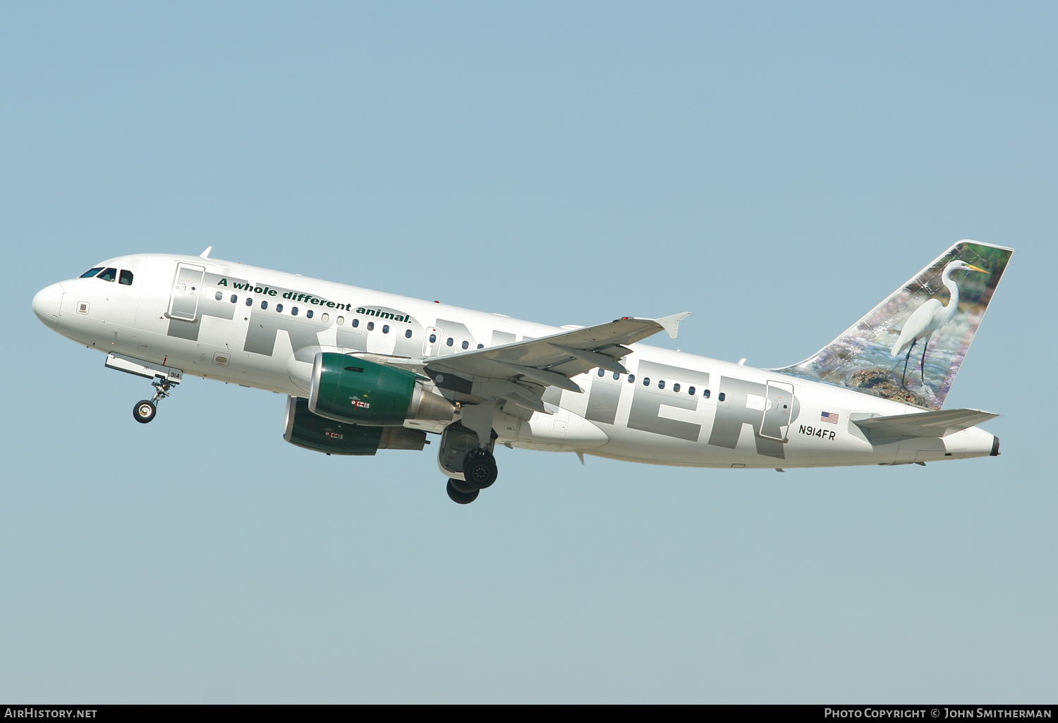 Aircraft Photo of N914FR | Airbus A319-111 | Frontier Airlines | AirHistory.net #218969
