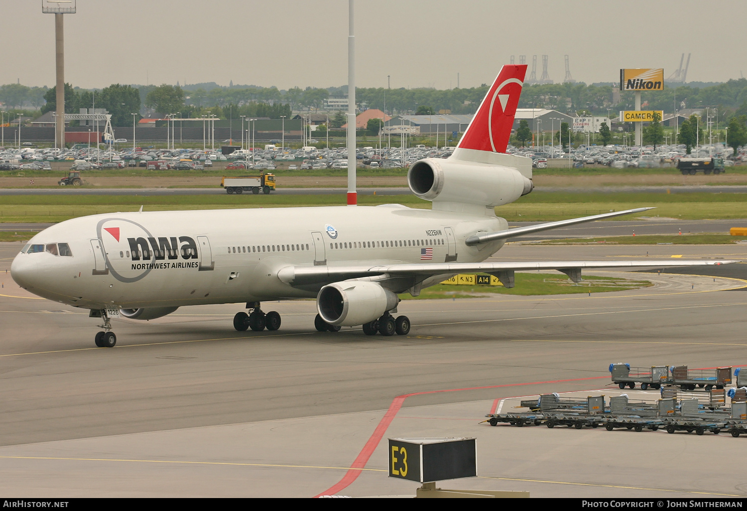 Aircraft Photo of N226NW | McDonnell Douglas DC-10-30 | Northwest Airlines | AirHistory.net #218986