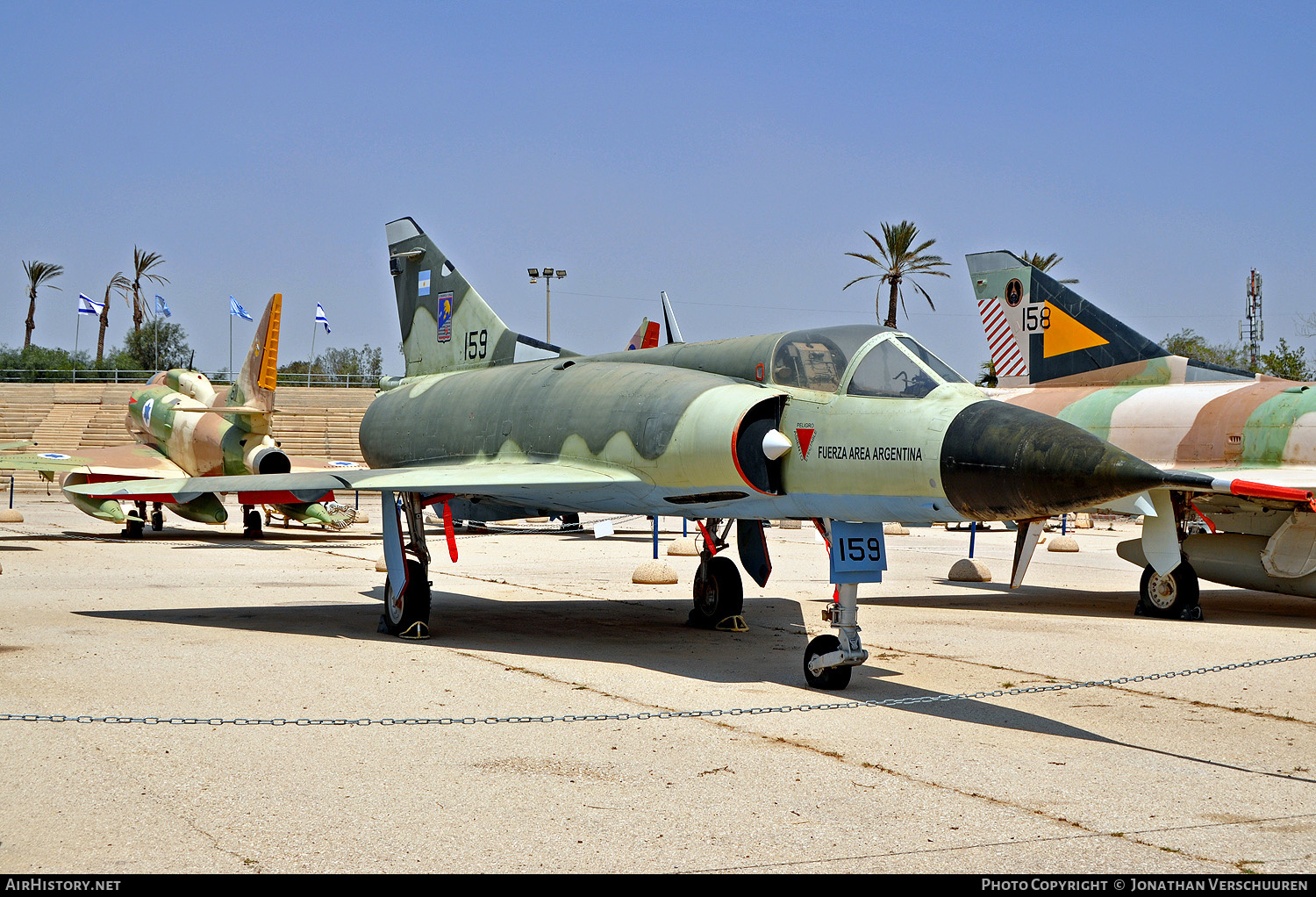 Aircraft Photo of 159 | Dassault Mirage IIICJ | Argentina - Air Force | AirHistory.net #218988