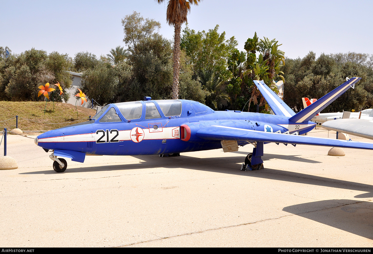 Aircraft Photo of 212 | Fouga CM-170R Magister | Israel - Air Force | AirHistory.net #218989