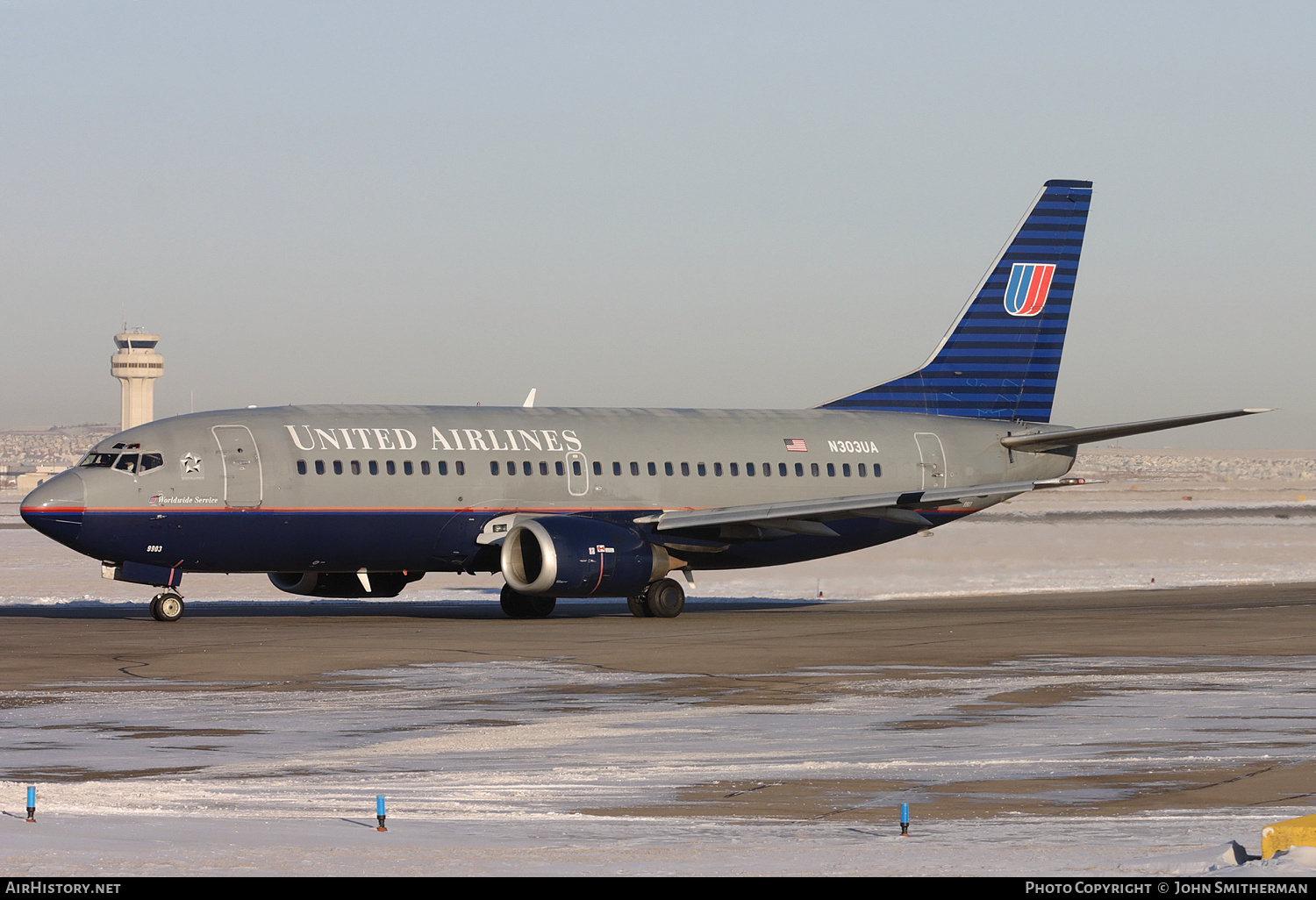 Aircraft Photo of N303UA | Boeing 737-322 | United Airlines | AirHistory.net #218990