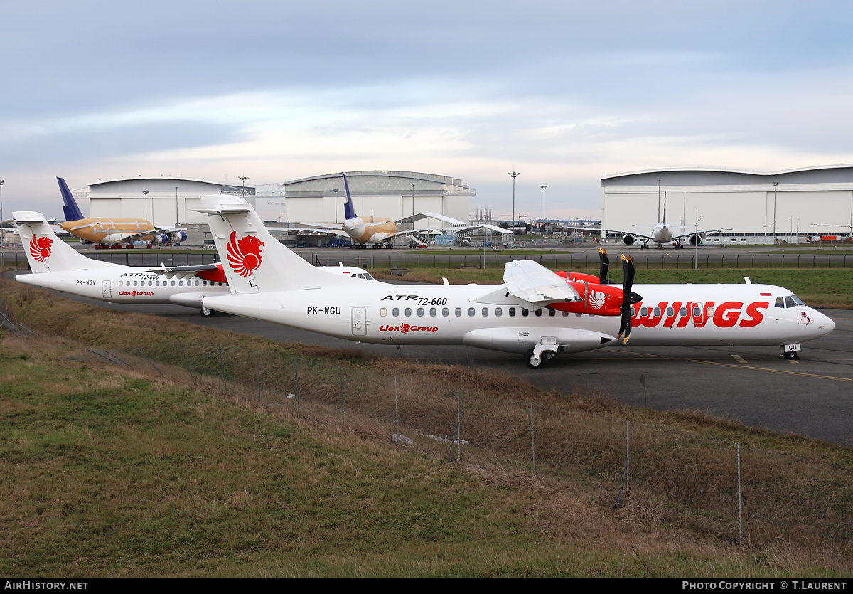 Aircraft Photo of PK-WGU | ATR ATR-72-600 (ATR-72-212A) | Wings Air | AirHistory.net #218993