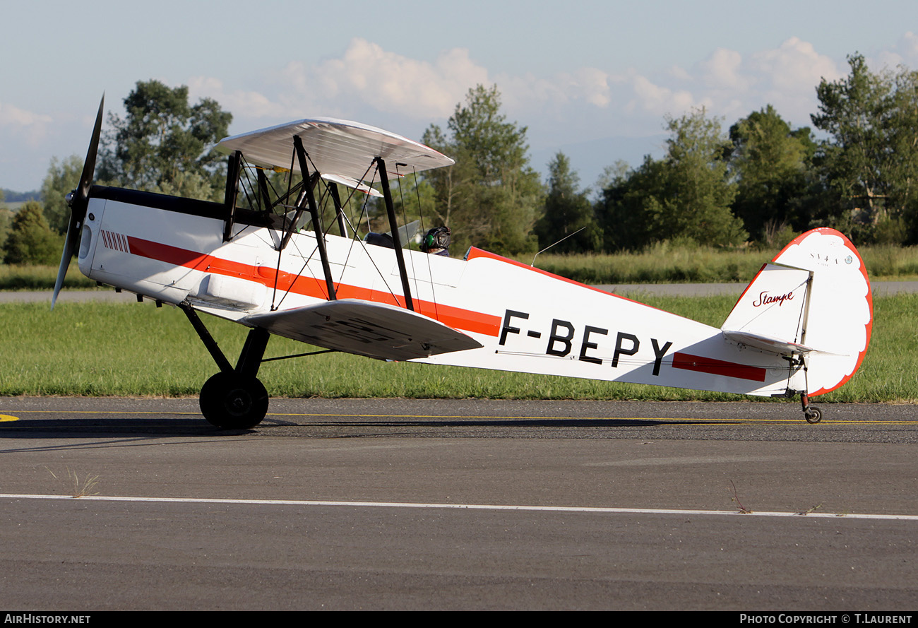 Aircraft Photo of F-BEPY | Stampe-Vertongen SV-4A | AirHistory.net #218995