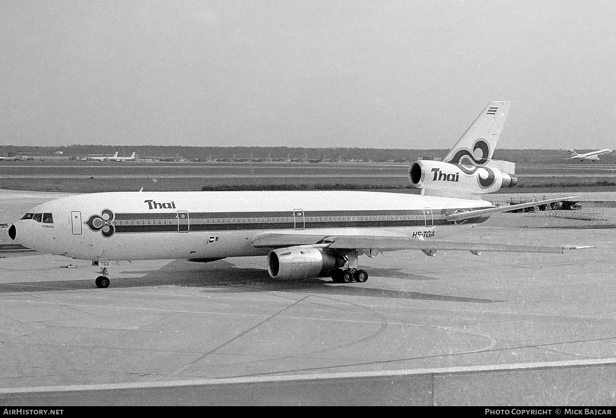 Aircraft Photo of HS-TGA | McDonnell Douglas DC-10-30 | Thai Airways International | AirHistory.net #219000