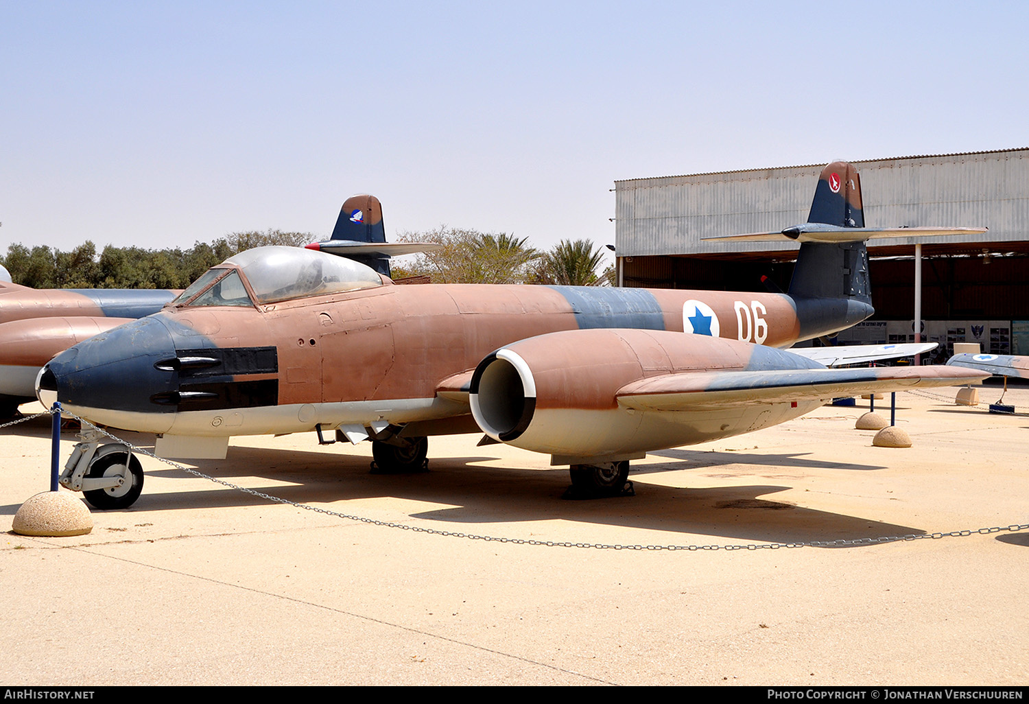 Aircraft Photo of 06 | Gloster Meteor F8 | Israel - Air Force | AirHistory.net #219001