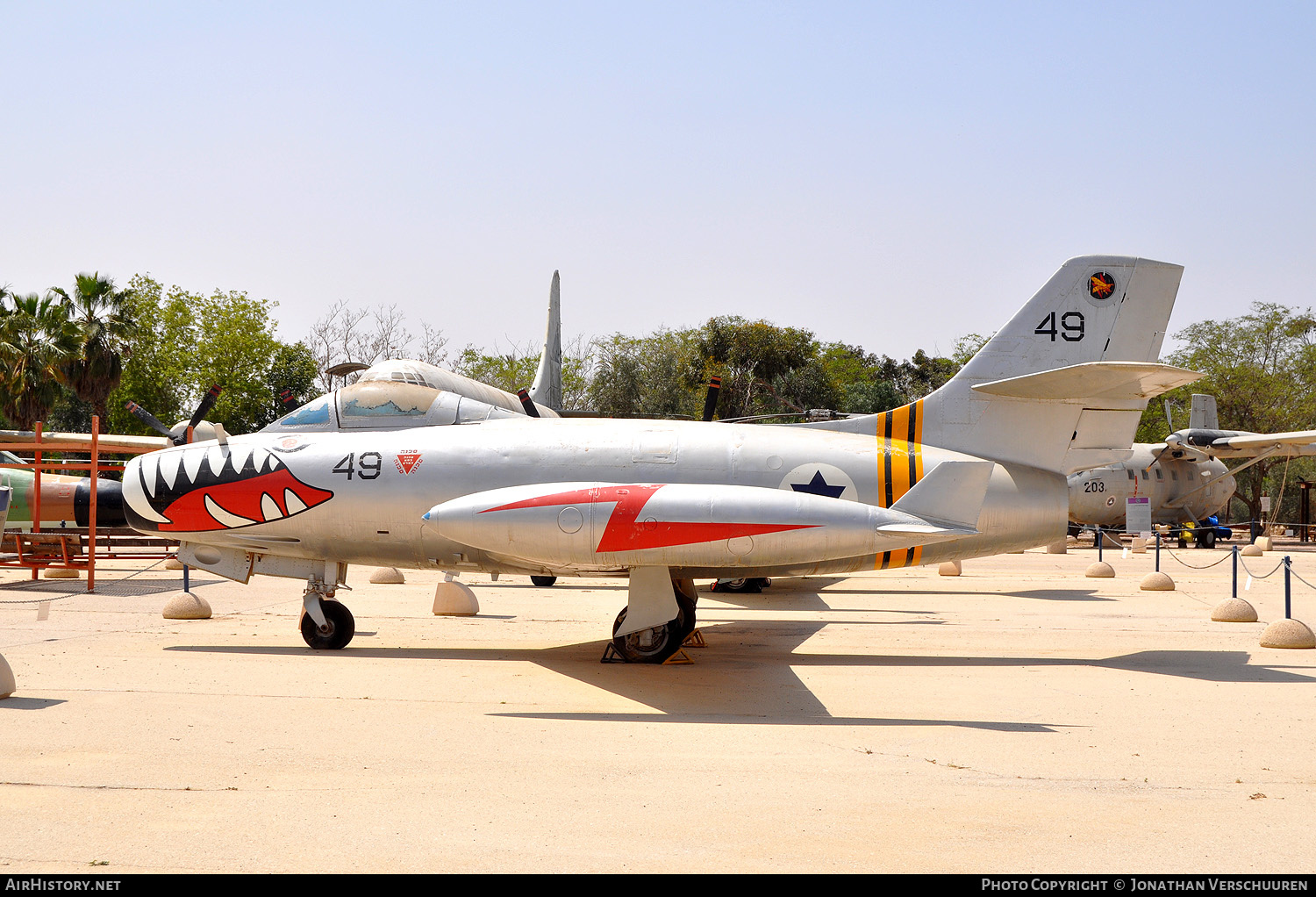 Aircraft Photo of 49 | Dassault MD-450 Ouragan | Israel - Air Force | AirHistory.net #219021
