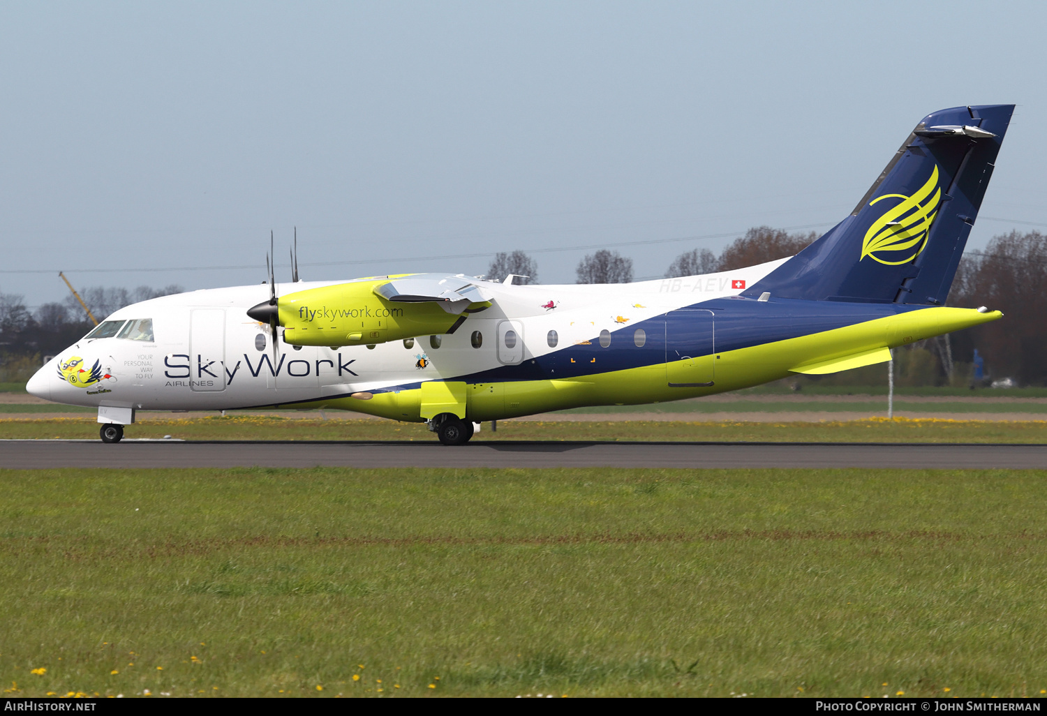 Aircraft Photo of HB-AEV | Dornier 328-110 | SkyWork Airlines | AirHistory.net #219024