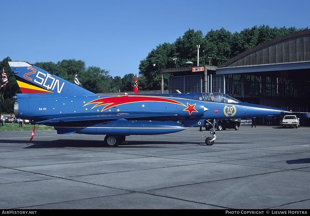 Aircraft Photo of BA43 | Dassault Mirage 5BA | Belgium - Air Force | AirHistory.net #219033