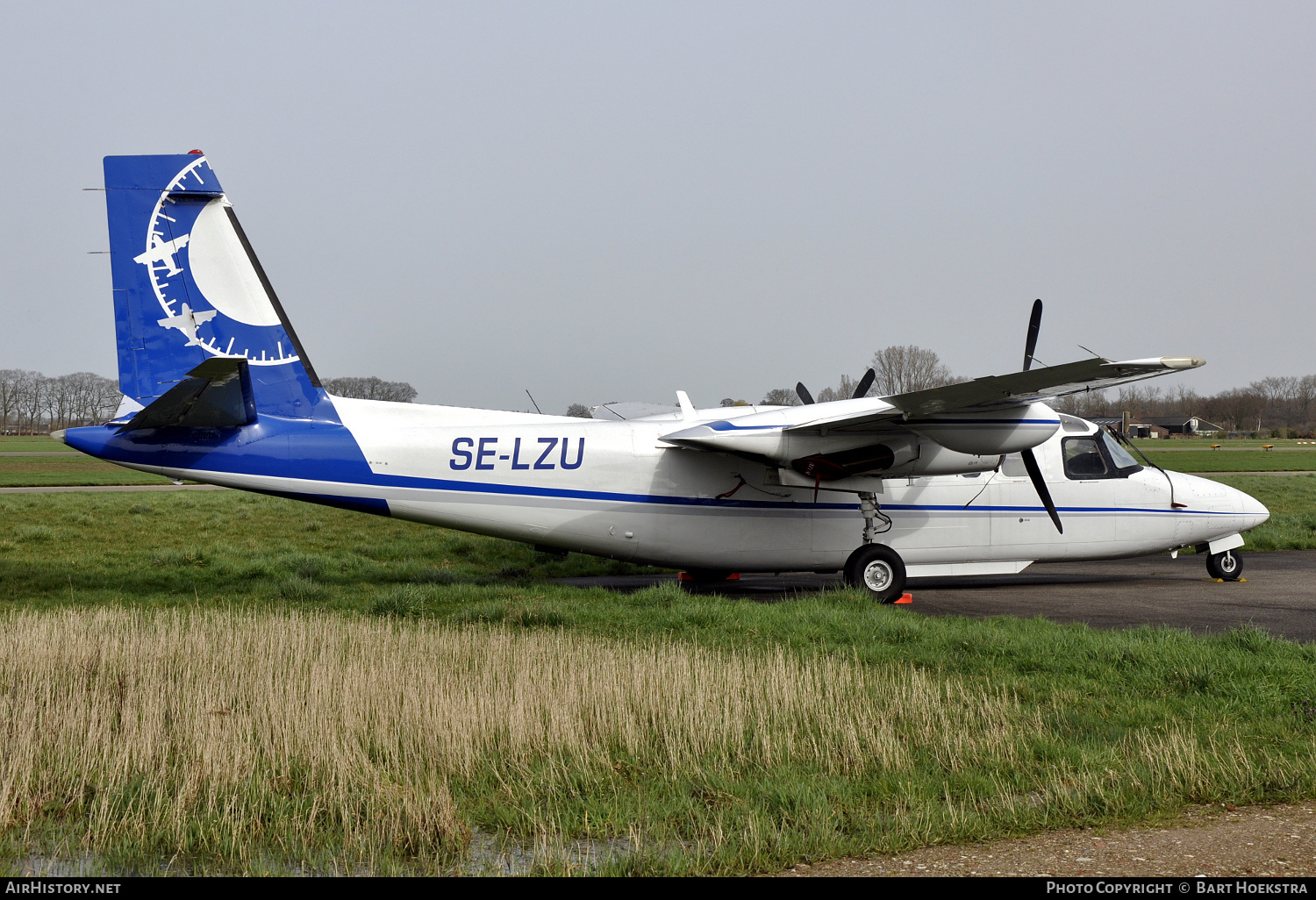 Aircraft Photo of SE-LZU | Rockwell 690A Turbo Commander | Aerodata International Surveys | AirHistory.net #219044