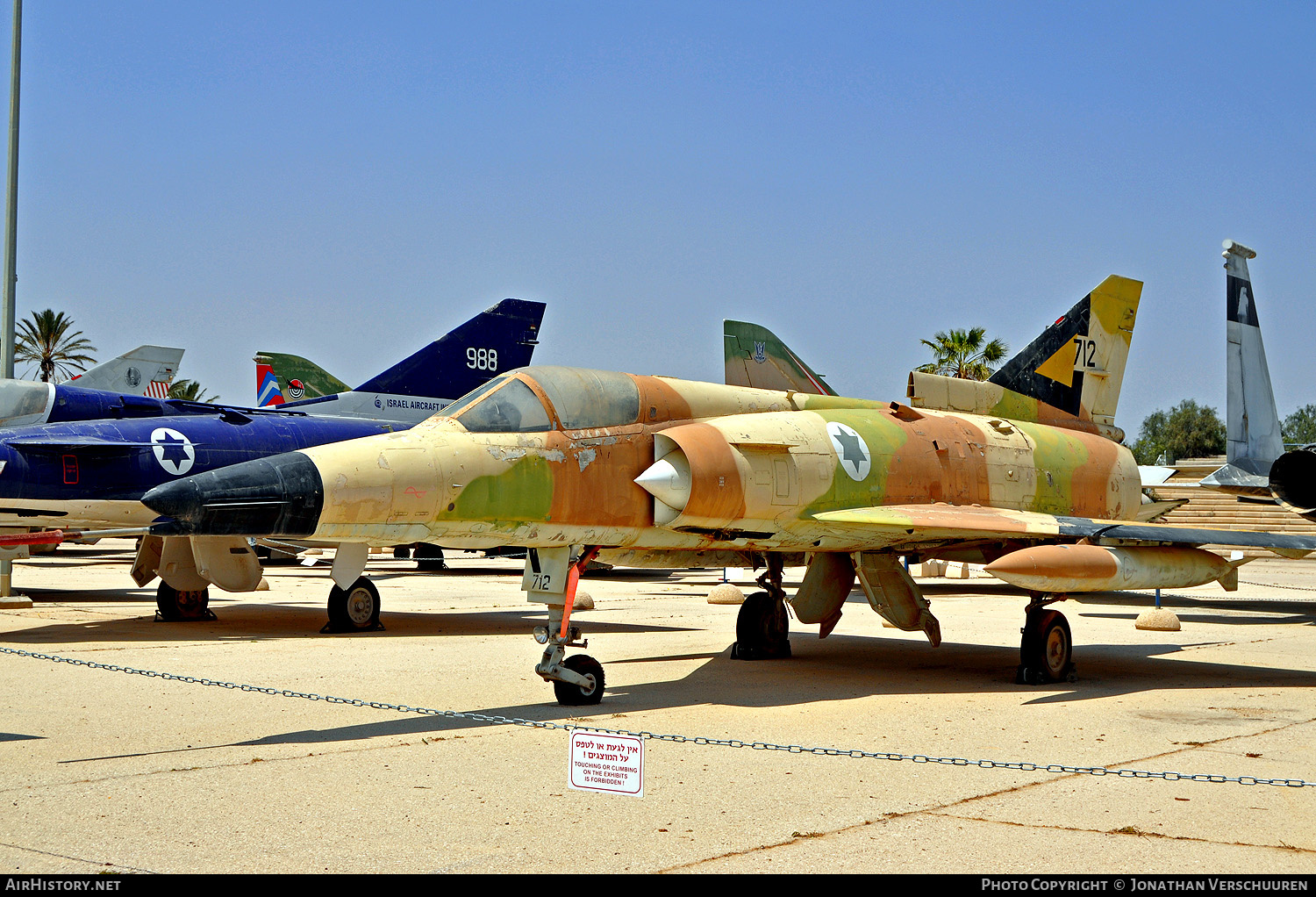 Aircraft Photo of 712 | Israel Aircraft Industries Kfir C1 | Israel - Air Force | AirHistory.net #219062