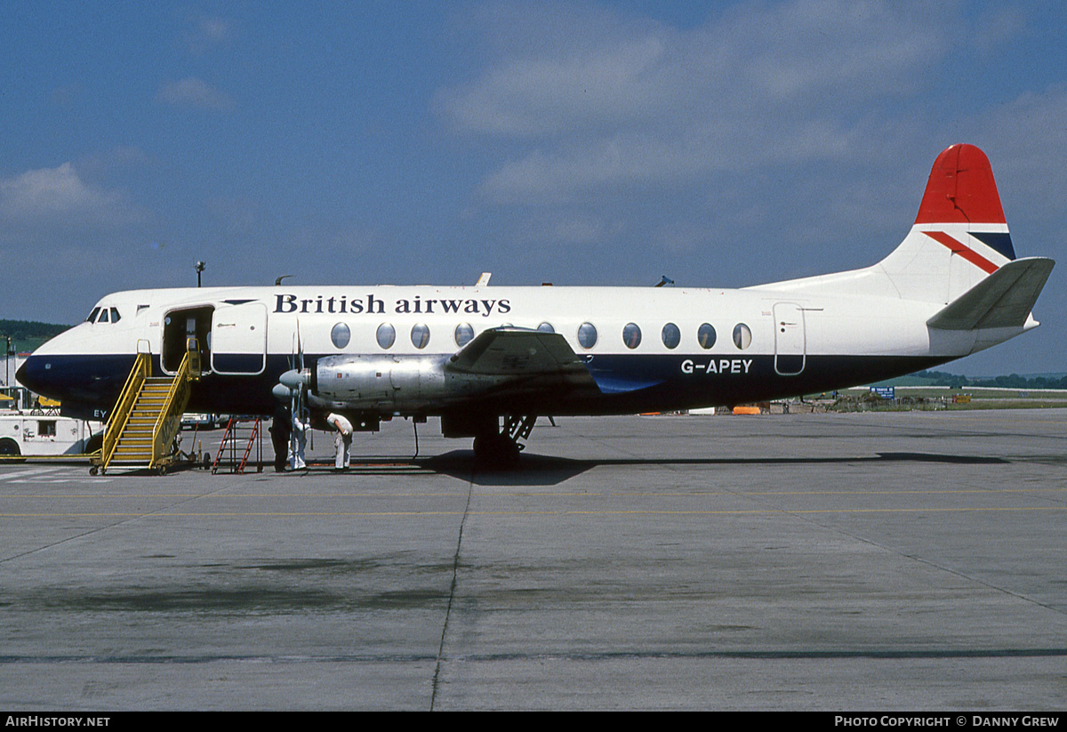 Aircraft Photo of G-APEY | Vickers 806 Viscount | British Airways | AirHistory.net #219063