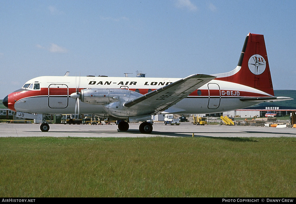 Aircraft Photo of G-BEJD | Avro 748 Srs1/105 | Dan-Air London | AirHistory.net #219065