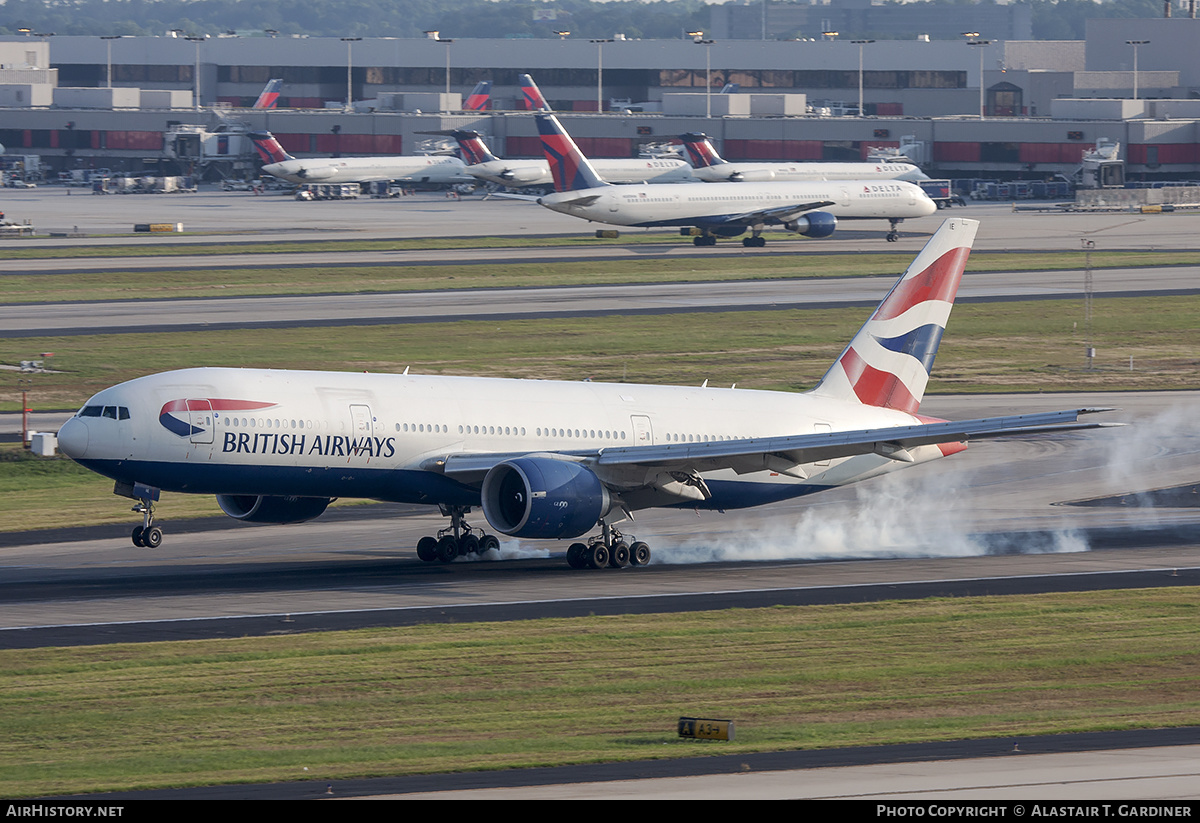 Aircraft Photo of G-VIIE | Boeing 777-236/ER | British Airways | AirHistory.net #219066