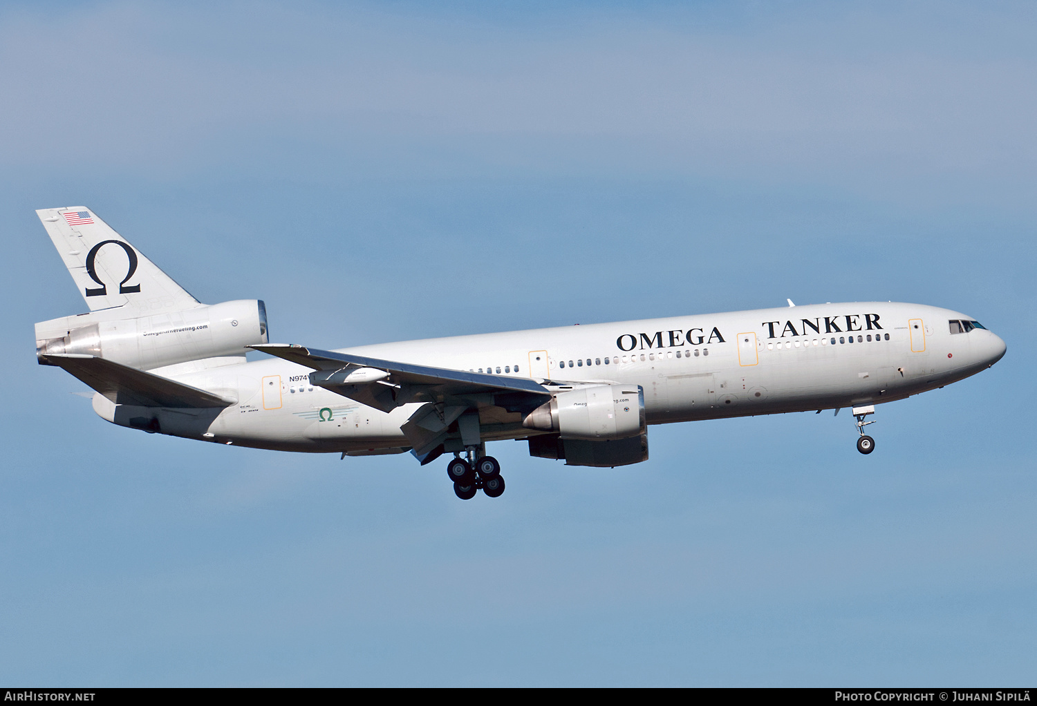 Aircraft Photo of N974VV | McDonnell Douglas DC-10-40I | Omega Aerial Refueling Services | AirHistory.net #219069