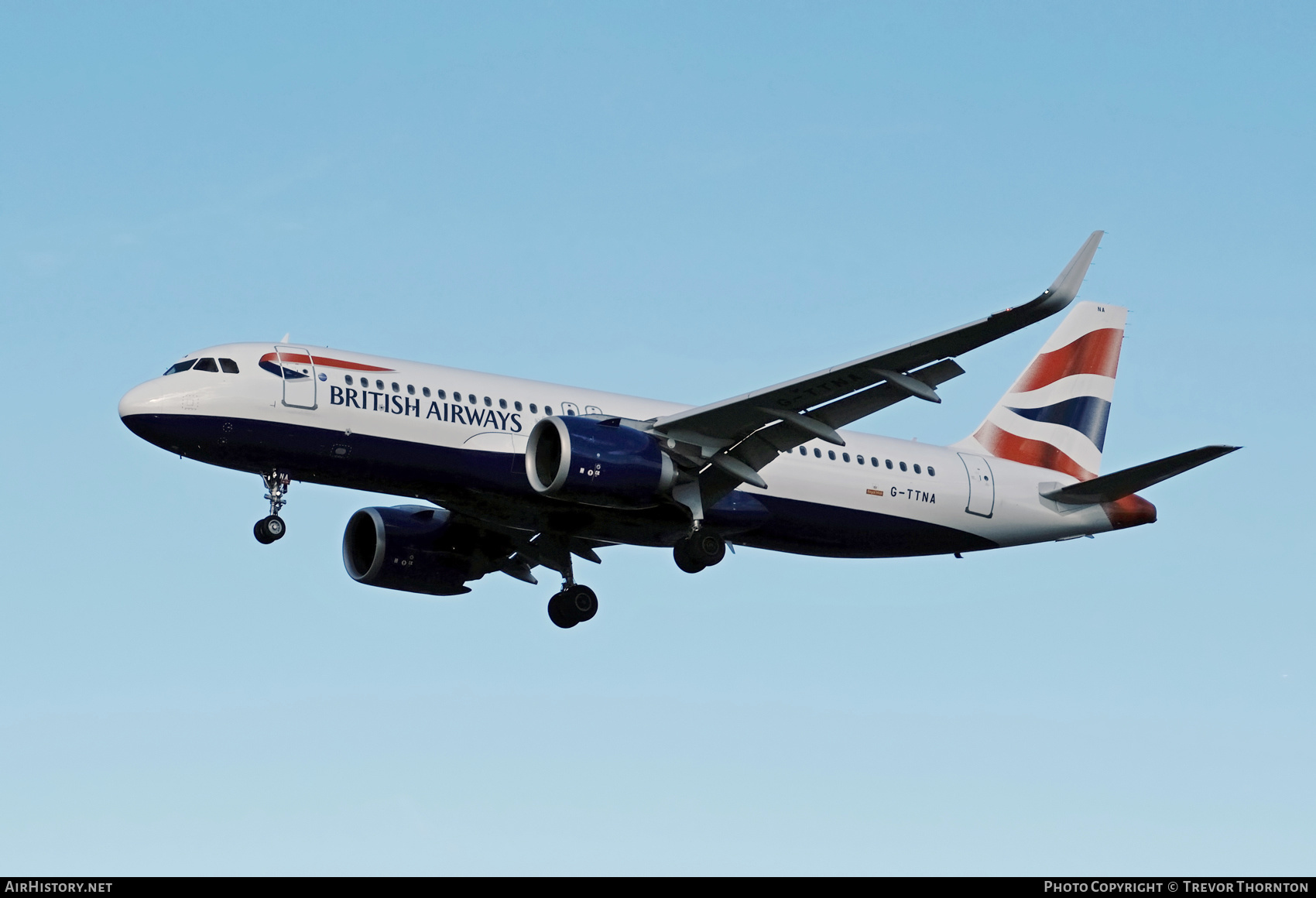Aircraft Photo of G-TTNA | Airbus A320-251N | British Airways | AirHistory.net #219086