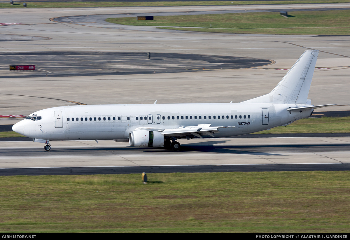 Aircraft Photo of N870AG | Boeing 737-4Y0 | Sky King | AirHistory.net #219090