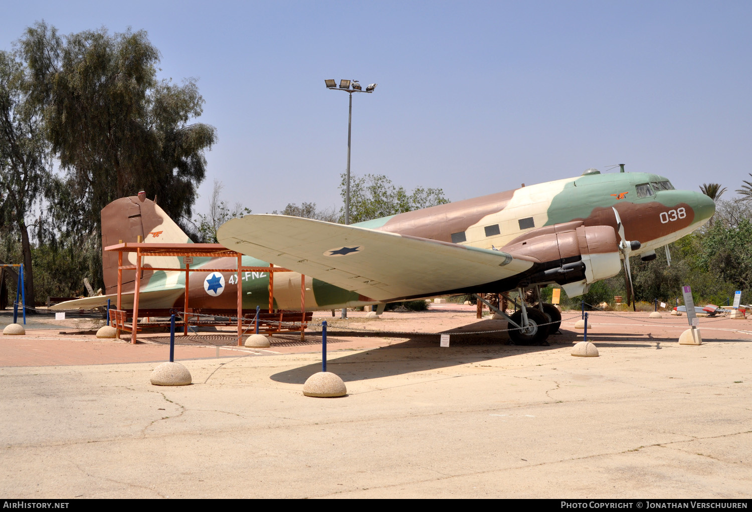 Aircraft Photo of 038 | Douglas C-47B Skytrain | Israel - Air Force | AirHistory.net #219093