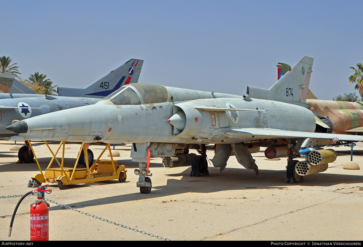 Aircraft Photo of 874 | Israel Aircraft Industries Kfir C2 | Israel - Air Force | AirHistory.net #219096