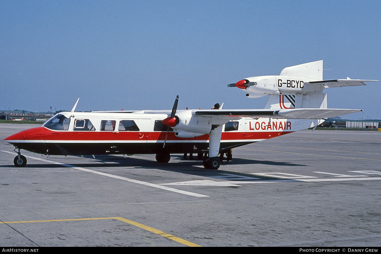 Aircraft Photo of G-BCYC | Britten-Norman BN-2A Mk.3-1 Trislander | Loganair | AirHistory.net #219113