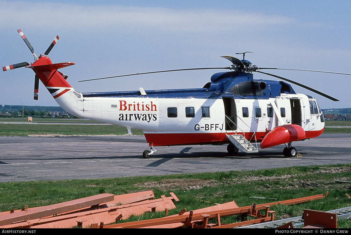 Aircraft Photo of G-BFFJ | Sikorsky S-61N MkII | British Airways Helicopters | AirHistory.net #219121