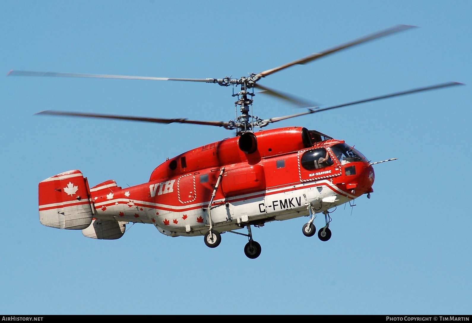 Aircraft Photo of C-FMKV | Kamov Ka-32A11BC | VIH - Vancouver Island Helicopters | AirHistory.net #219134