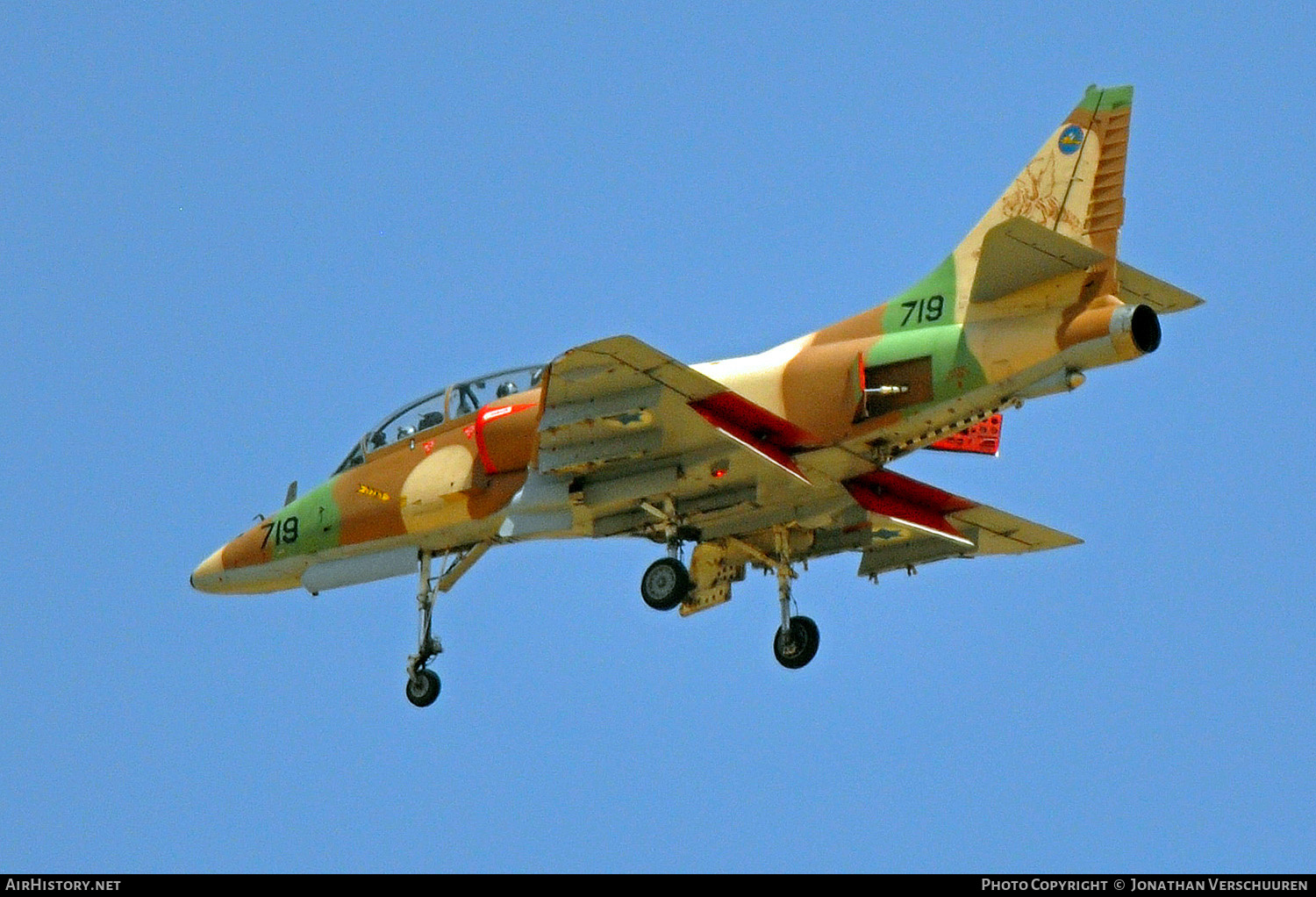 Aircraft Photo of 719 | McDonnell Douglas TA-4J Skyhawk (Aa-it) | Israel - Air Force | AirHistory.net #219153