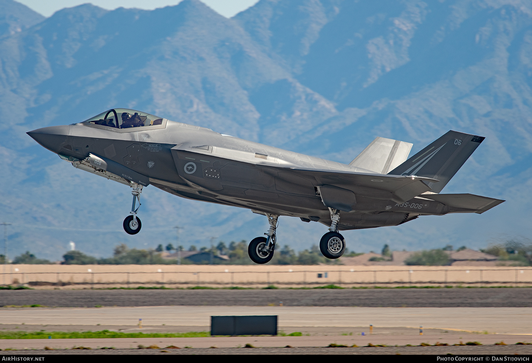 Aircraft Photo of A35-006 | Lockheed Martin F-35A Lightning II | Australia - Air Force | AirHistory.net #219164