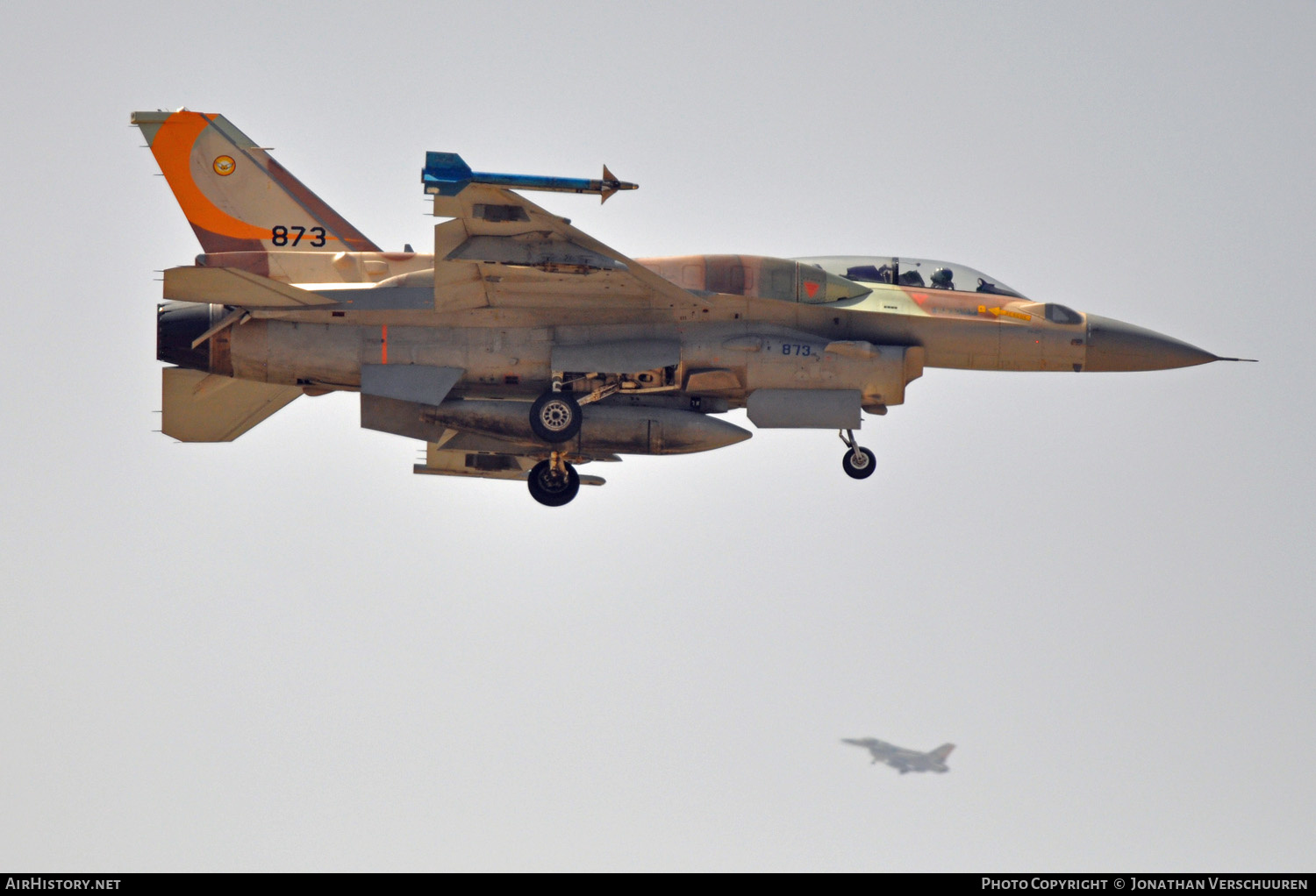 Aircraft Photo of 873 | Lockheed Martin F-16I Sufa | Israel - Air Force | AirHistory.net #219171
