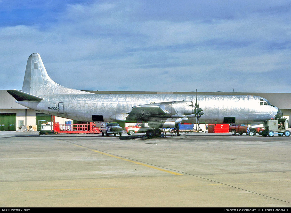 Aircraft Photo of N402GN | Lockheed L-188C(F) Electra | AirHistory.net #219172