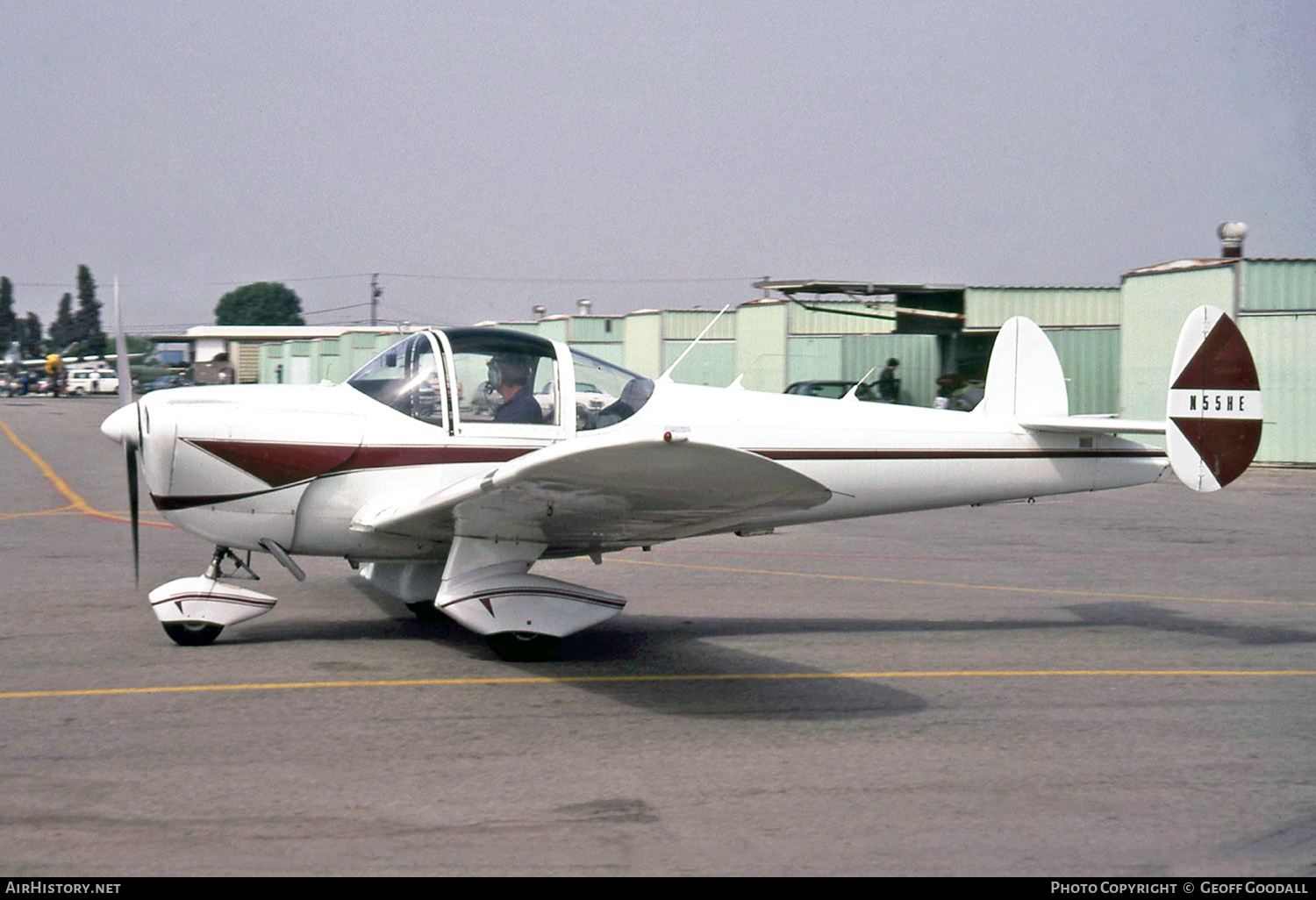 Aircraft Photo of N55HE | Alon A-2 Aircoupe | AirHistory.net #219175