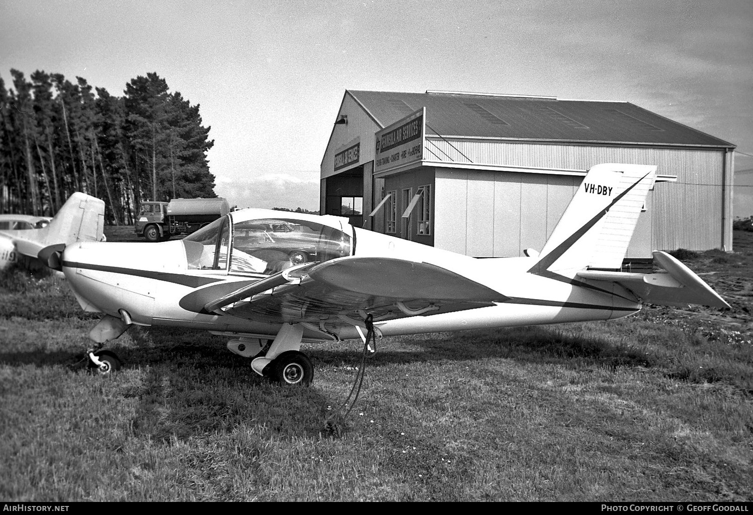 Aircraft Photo of VH-DBY | Morane-Saulnier MS-885 Super Rallye | AirHistory.net #219178