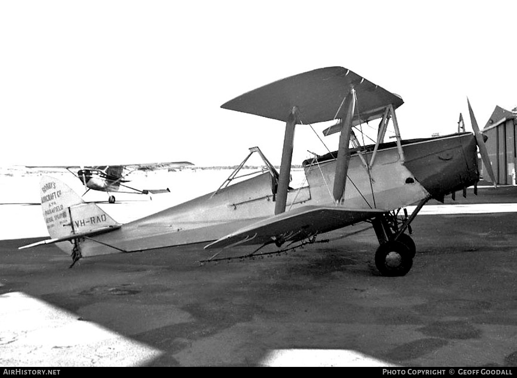 Aircraft Photo of VH-RAQ | De Havilland D.H. 82A Tiger Moth | Robby's Aircraft | AirHistory.net #219182