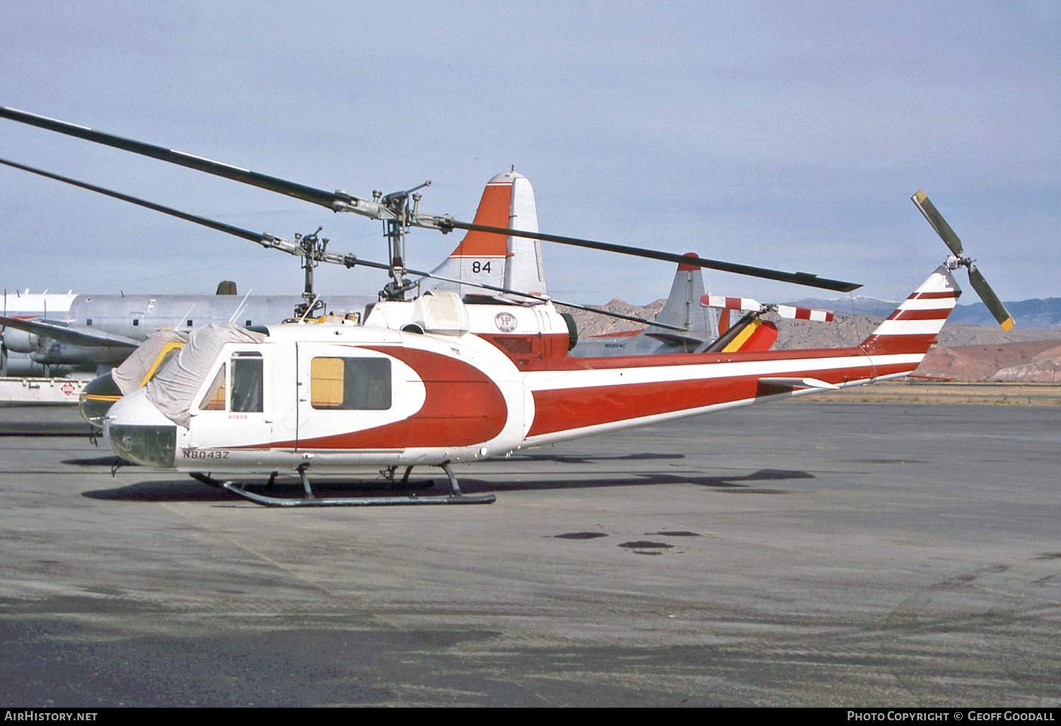 Aircraft Photo of N8043Z | Bell UH-1B Iroquois | Hawkins & Powers Aviation | AirHistory.net #219187