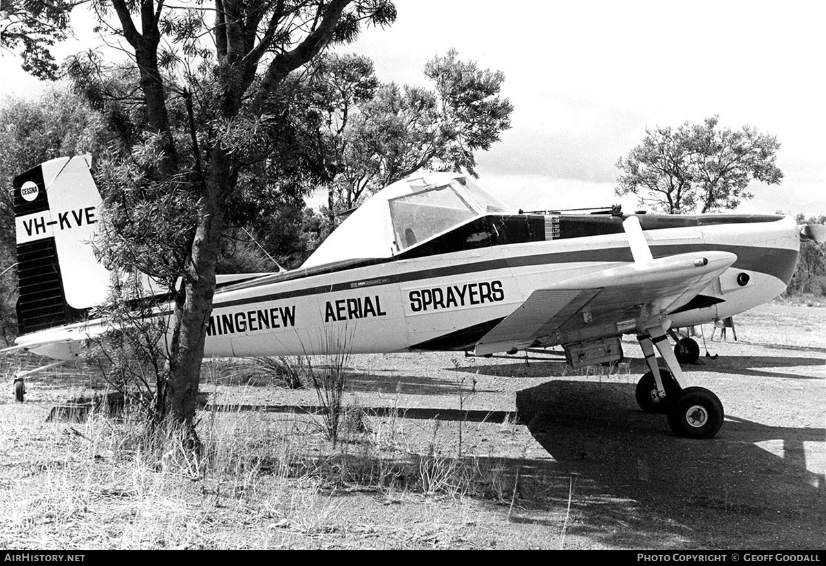 Aircraft Photo of VH-KVE | Cessna A188 AgWagon 300 | Mingenew Aerial Sprayers | AirHistory.net #219188