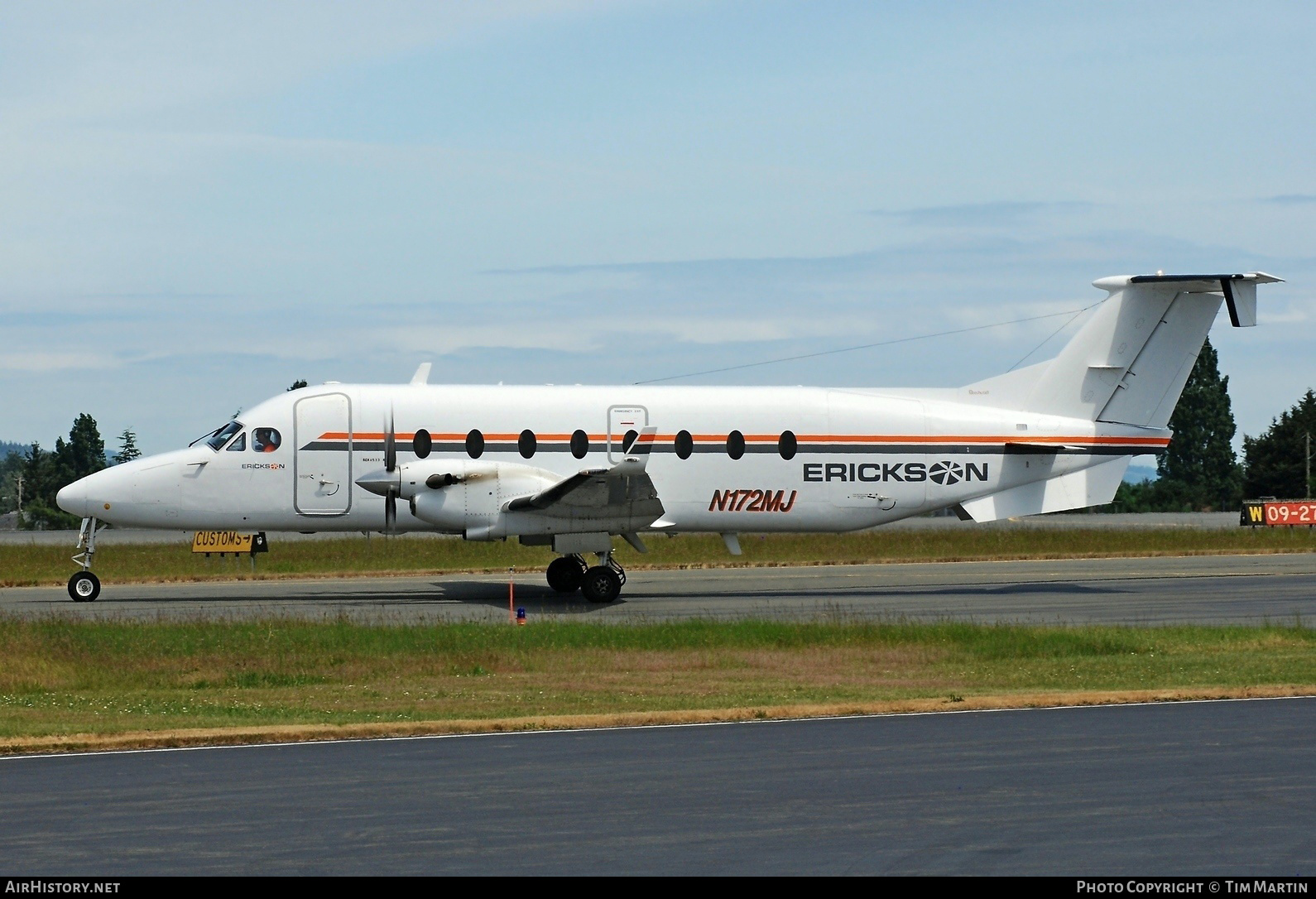 Aircraft Photo of N172MJ | Beech 1900D | Erickson | AirHistory.net #219195