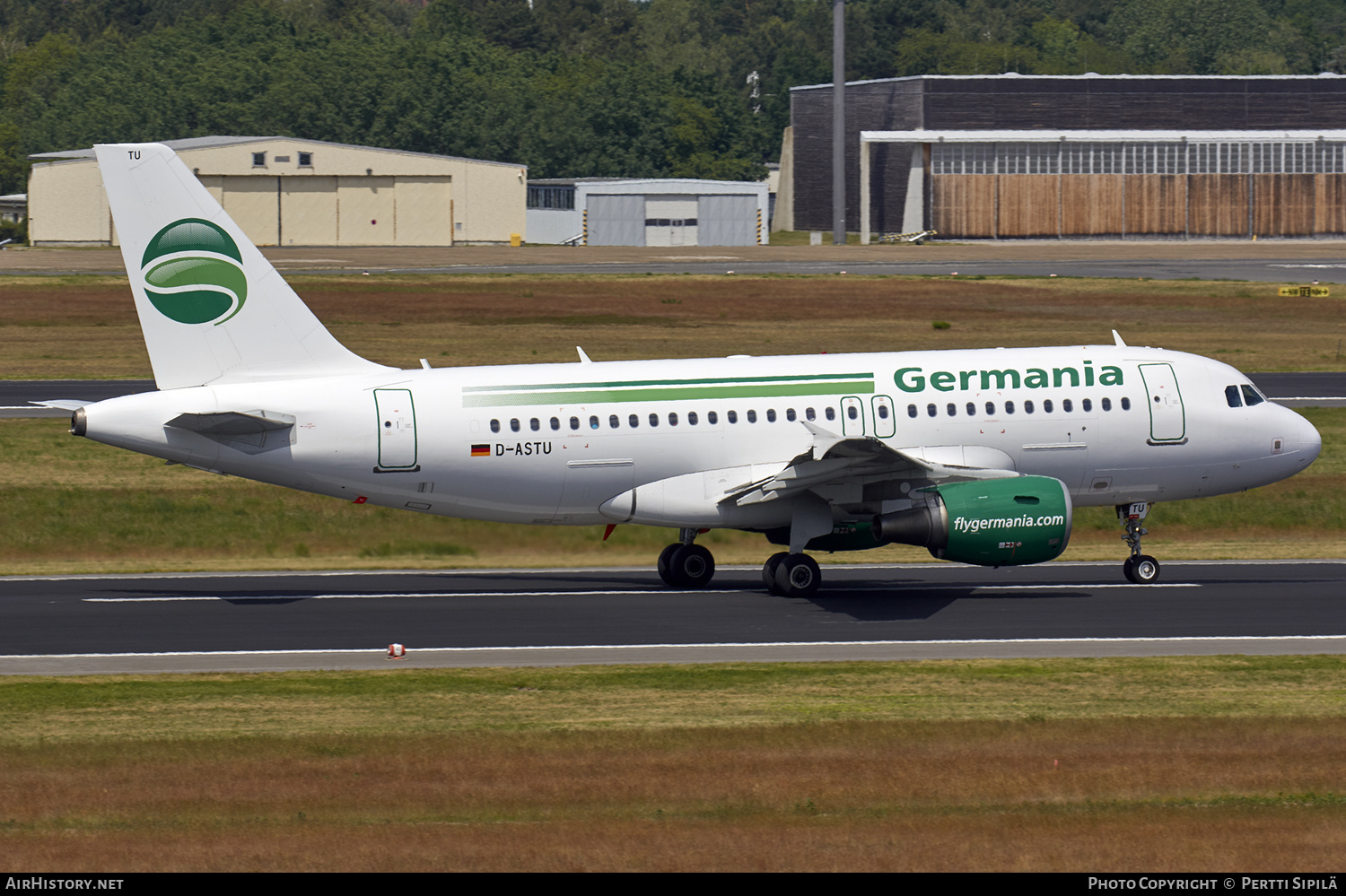 Aircraft Photo of D-ASTU | Airbus A319-112 | Germania | AirHistory.net #219202