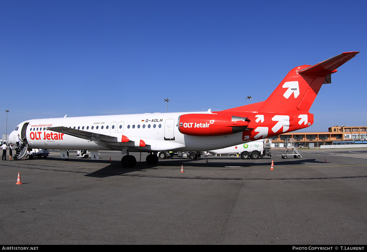 Aircraft Photo of D-AOLH | Fokker 100 (F28-0100) | OLT Jetair - Ostfriesische Lufttransport | AirHistory.net #219207