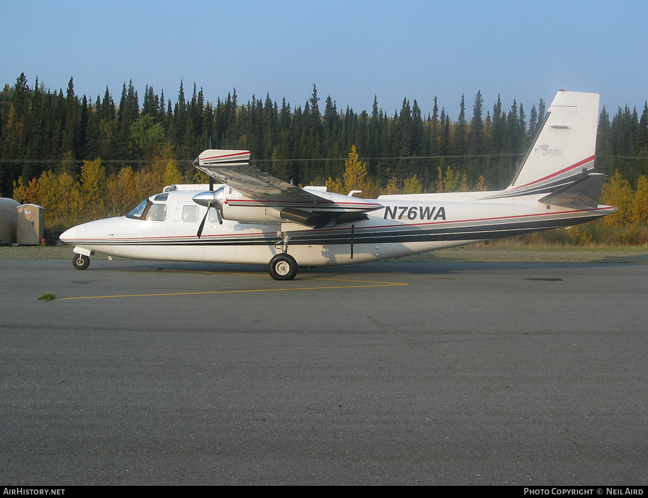 Aircraft Photo of N76WA | Rockwell 690A Turbo Commander | AirHistory.net #219219