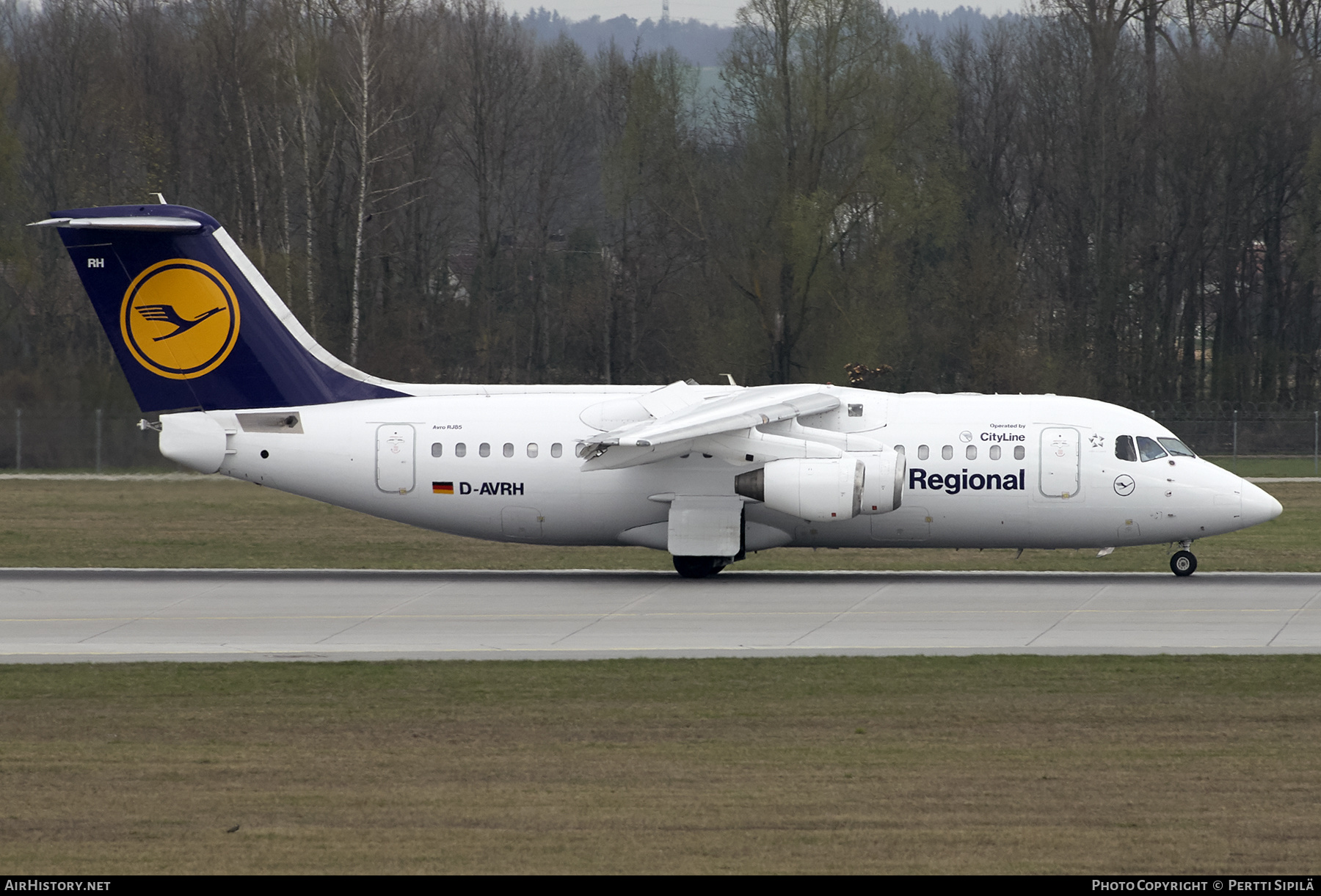 Aircraft Photo of D-AVRH | British Aerospace Avro 146-RJ85 | Lufthansa Regional | AirHistory.net #219232