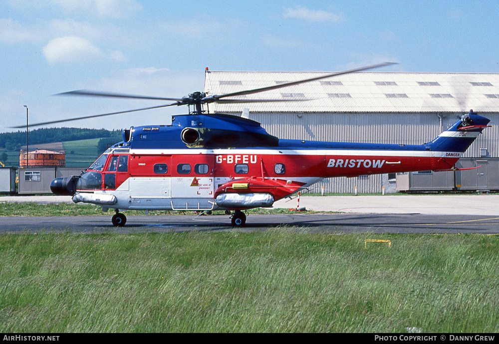 Aircraft Photo of G-BFEU | Aerospatiale SA-330J Puma | Bristow Helicopters | AirHistory.net #219264