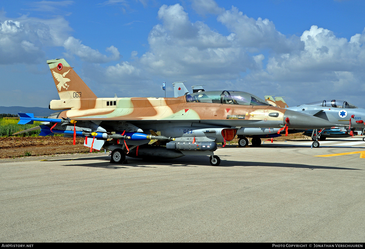 Aircraft Photo of 063 | General Dynamics F-16D Barak | Israel - Air Force | AirHistory.net #219276