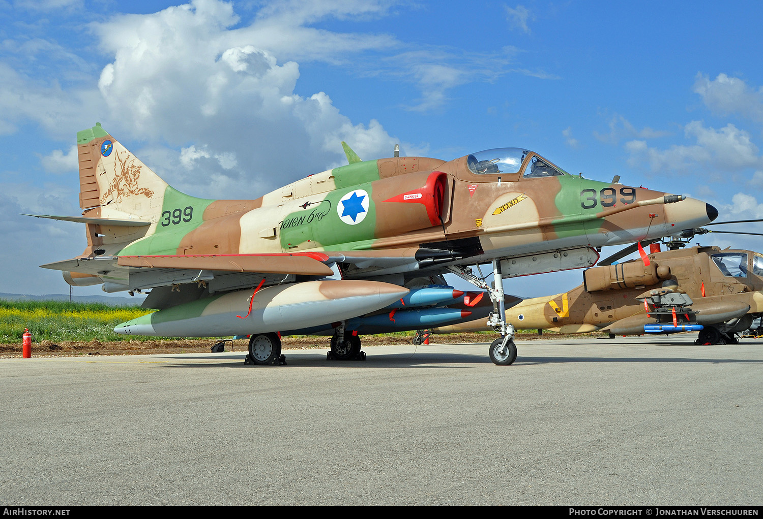 Aircraft Photo of 399 | McDonnell Douglas A-4N Skyhawk II (Aa-it) | Israel - Air Force | AirHistory.net #219278