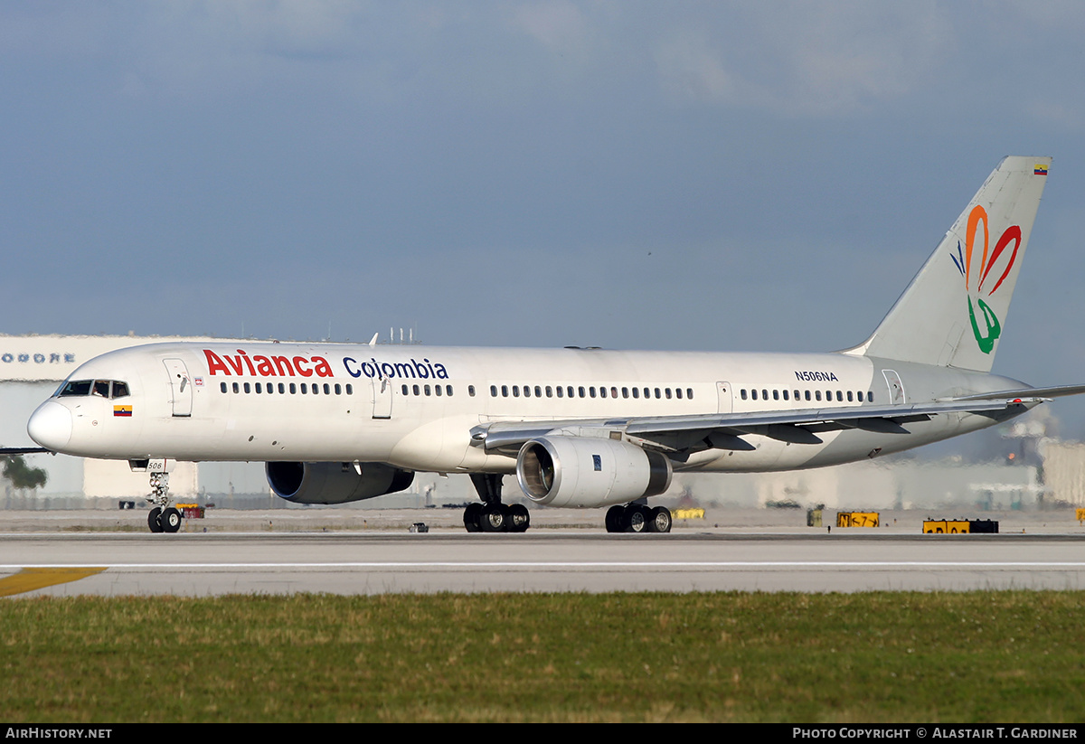 Aircraft Photo of N506NA | Boeing 757-236 | Avianca | AirHistory.net #219294