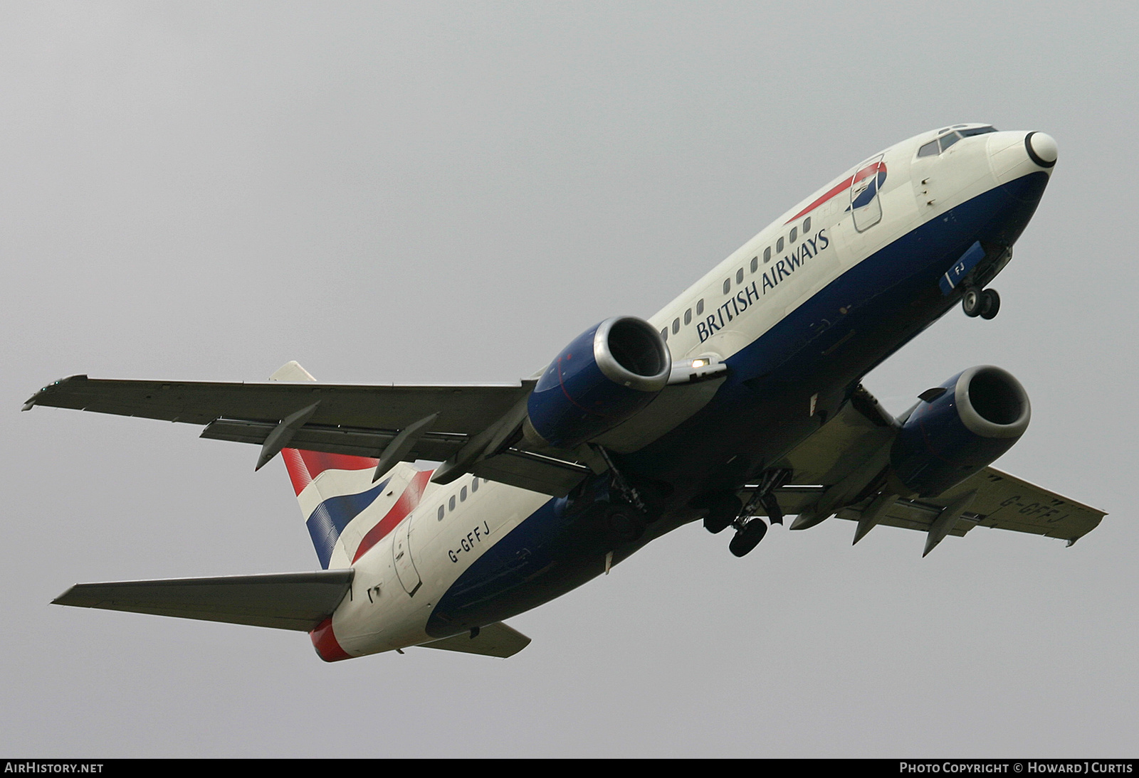 Aircraft Photo of G-GFFJ | Boeing 737-5H6 | British Airways | AirHistory.net #219299
