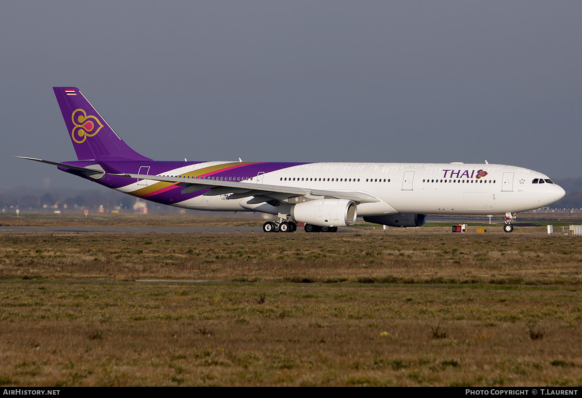 Aircraft Photo of F-WWKJ | Airbus A330-343 | Thai Airways International | AirHistory.net #219309