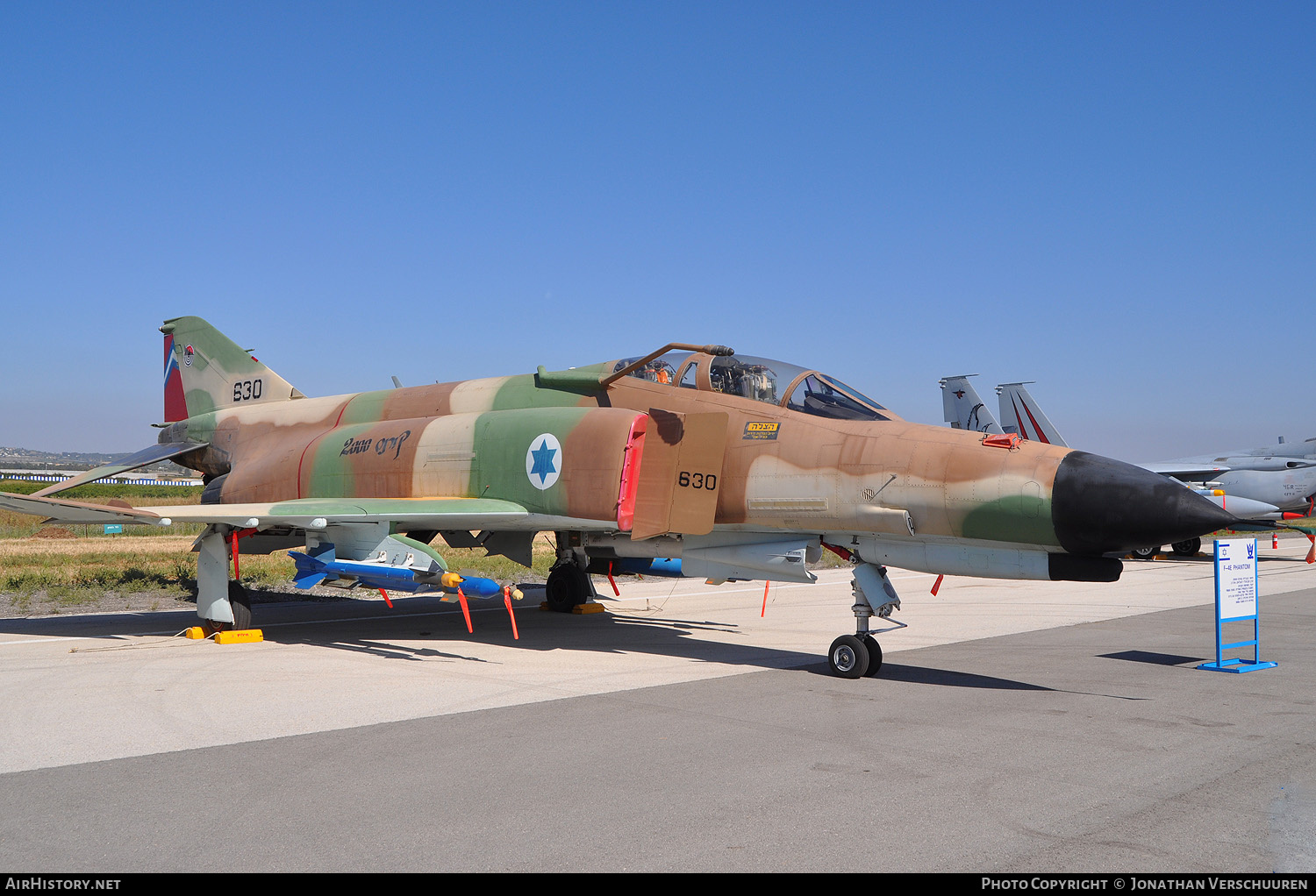 Aircraft Photo of 630 | McDonnell Douglas F-4E Kurnass 2000 | Israel - Air Force | AirHistory.net #219323
