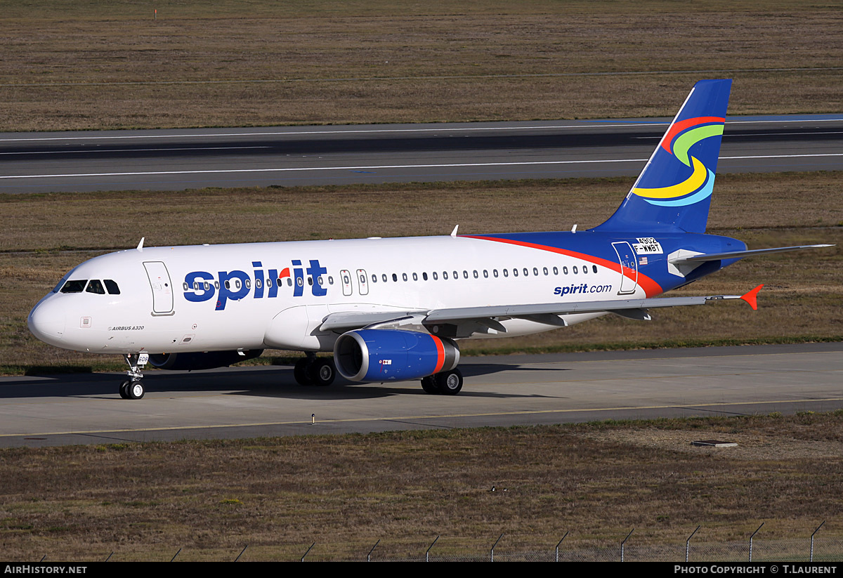 Aircraft Photo of F-WWBT | Airbus A320-232 | Spirit Airlines | AirHistory.net #219338