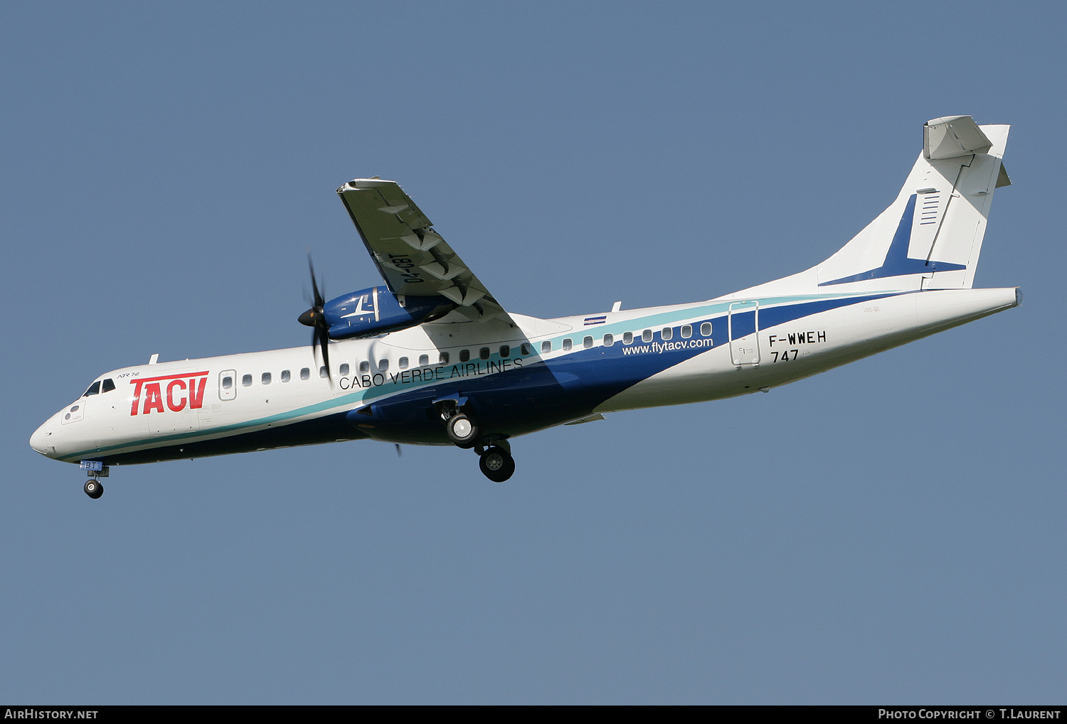 Aircraft Photo of F-WWEH | ATR ATR-72-500 (ATR-72-212A) | TACV Cabo Verde Airlines | AirHistory.net #219339