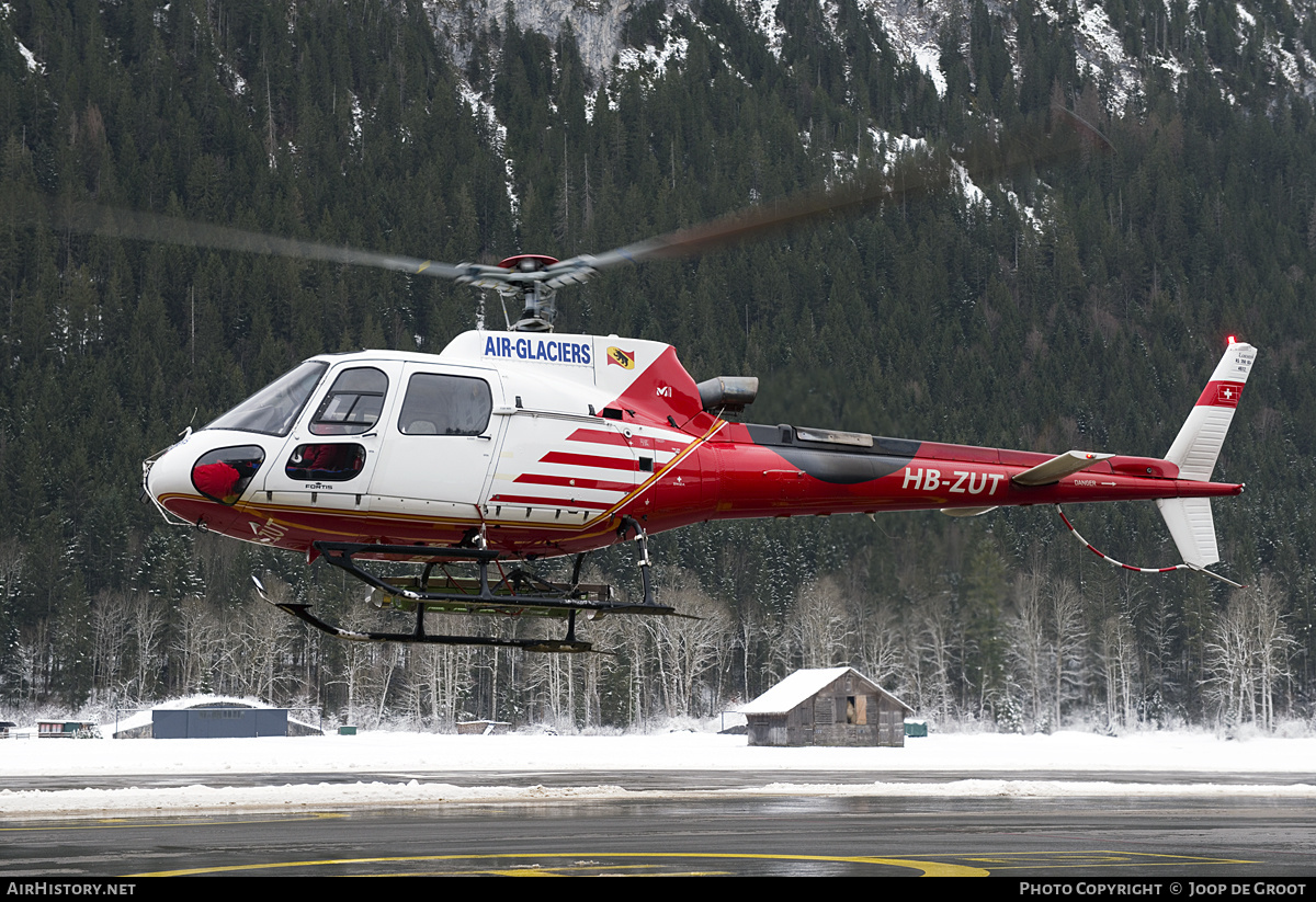 Aircraft Photo of HB-ZUT | Eurocopter AS-350B-3 Ecureuil | Air Glaciers | AirHistory.net #219342