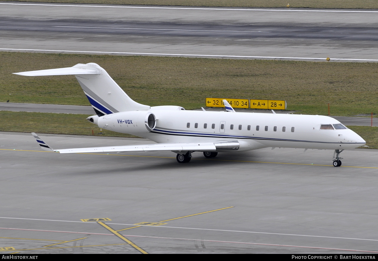Aircraft Photo of VH-VGX | Bombardier Global Express (BD-700-1A10) | AirHistory.net #219348